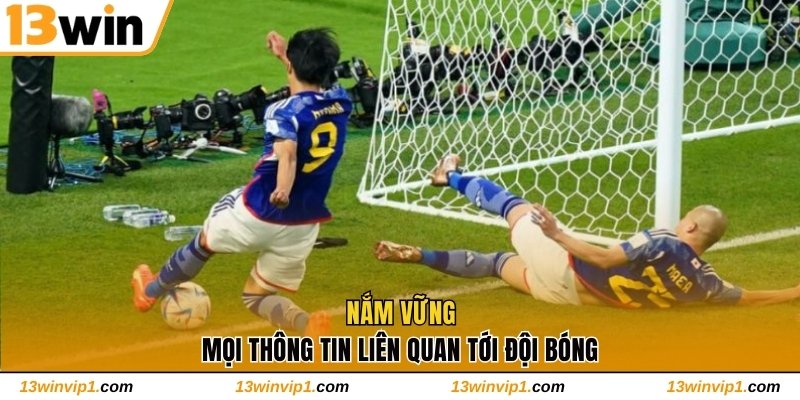 Nắm vững mọi thông tin liên quan tới đội bóng